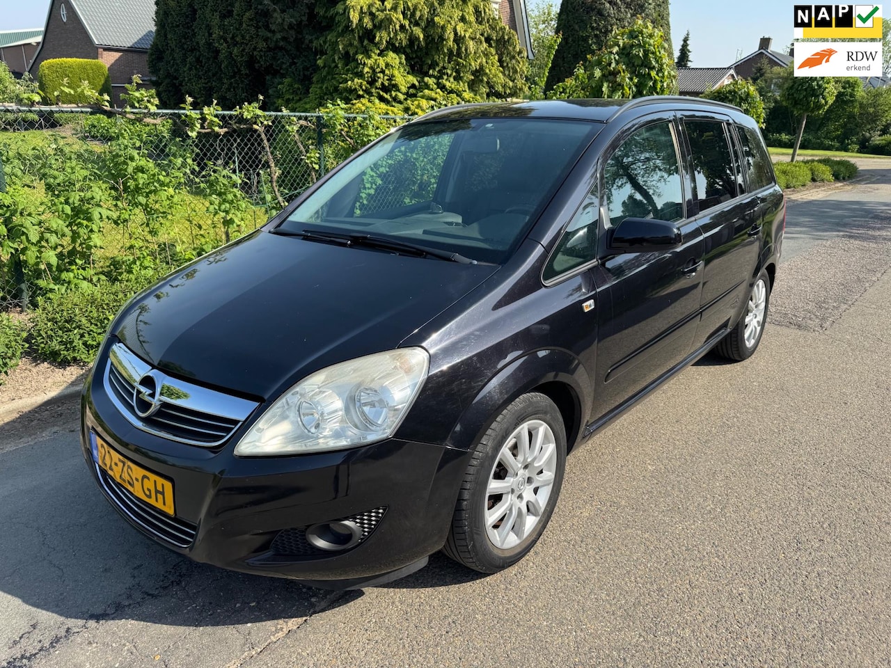 Opel Zafira - 1.6 Temptation Leer Airco Cruise - AutoWereld.nl