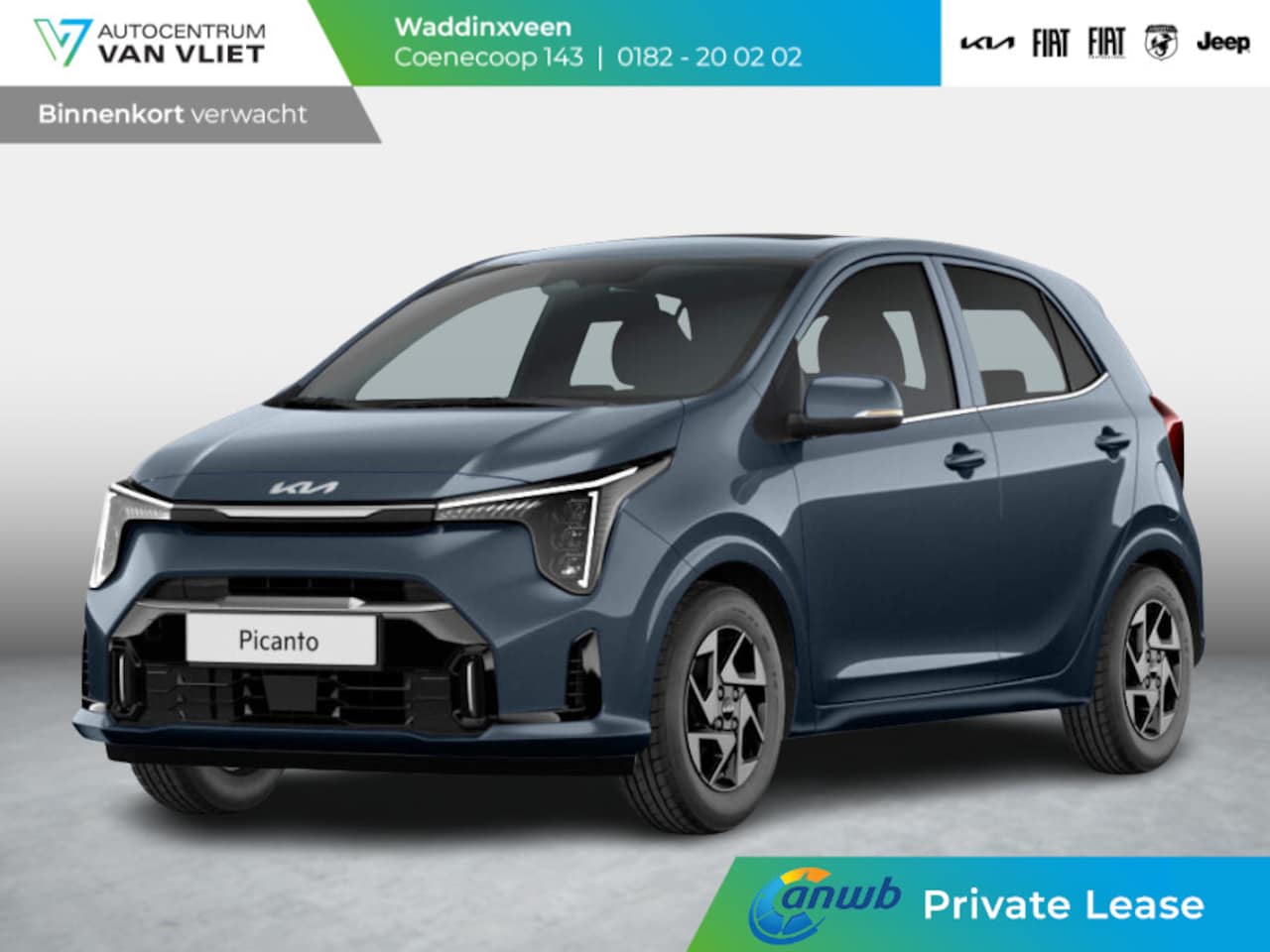 Kia Picanto - 1.0 DPI DynamicPlusLine ANWB Private Lease v.a. € 259,- | Automaat | MY25 | - AutoWereld.nl