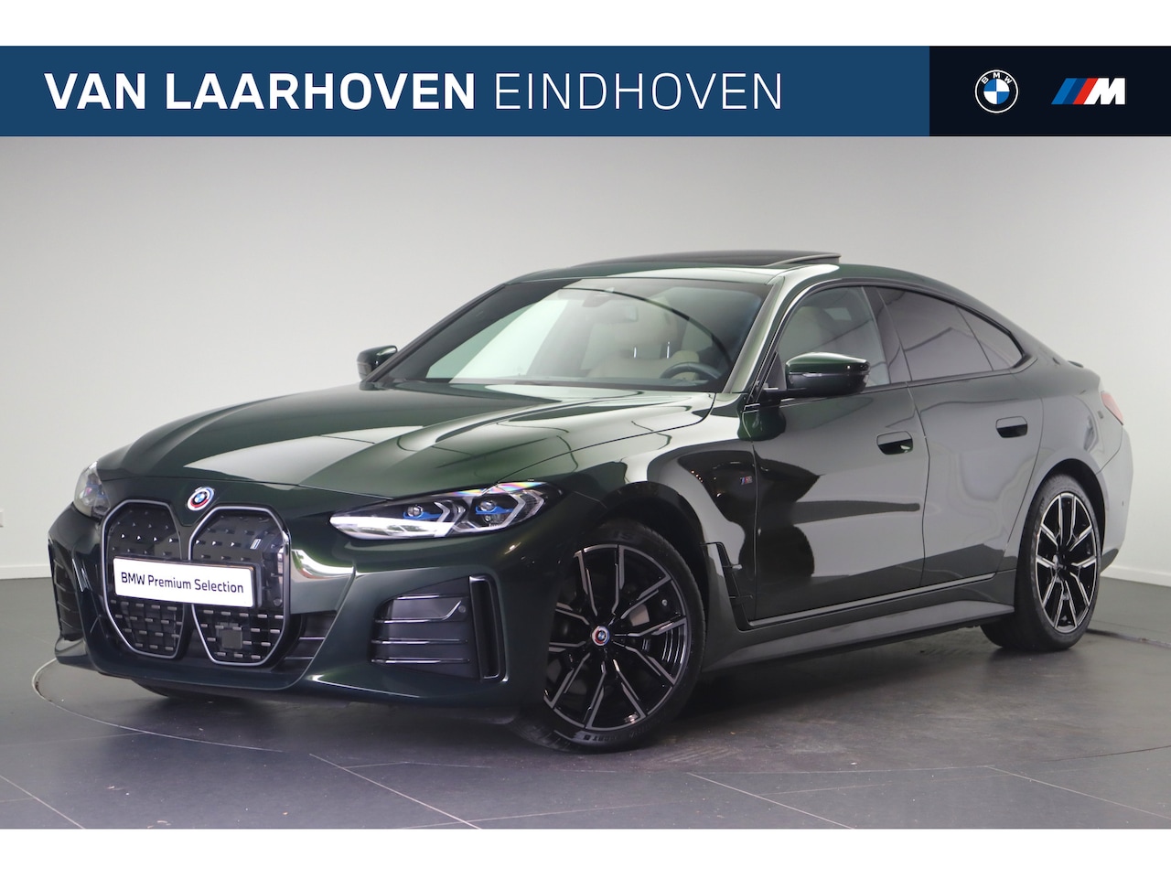BMW i4 - eDrive40 High Executive / Schuif-kanteldak / Achteruitrijcamera / Laserlight / Adaptieve L - AutoWereld.nl