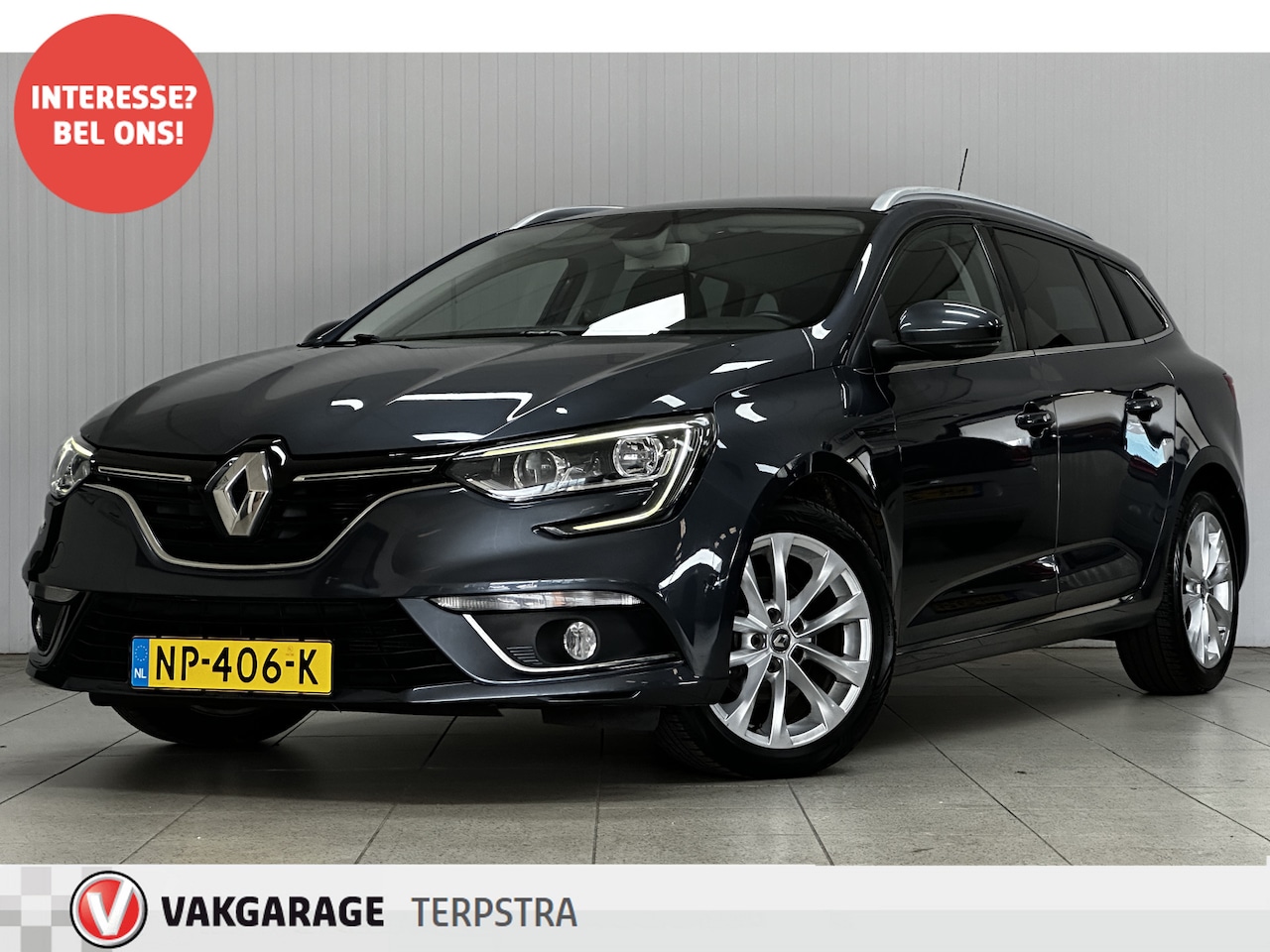 Renault Mégane Estate - 1.2 TCe Zen/ 16'' LMV/ LED Dagrijverl./ DAB+/ Clima/ Navi/ Cruise/ Bluetooth/ Multi.LEDER. - AutoWereld.nl