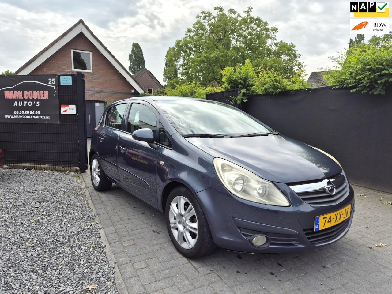 Opel Corsa - 1.4-16V Enjoy 5 Deurs Airco - AutoWereld.nl