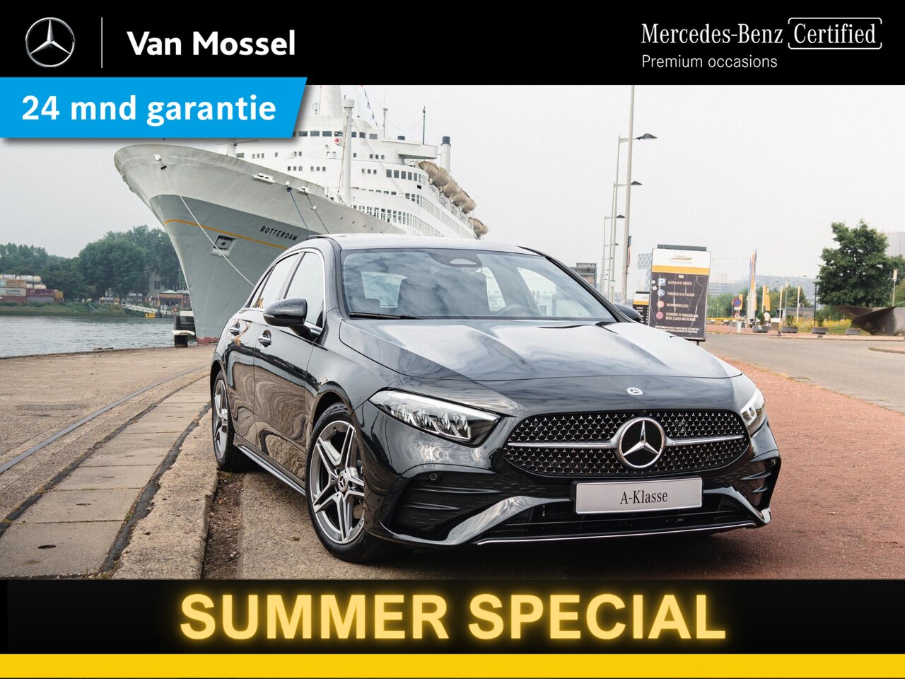 Mercedes-Benz A-klasse - 180 AMG Line /Panoramadak /Carplay /Achteruitrijcamera - AutoWereld.nl