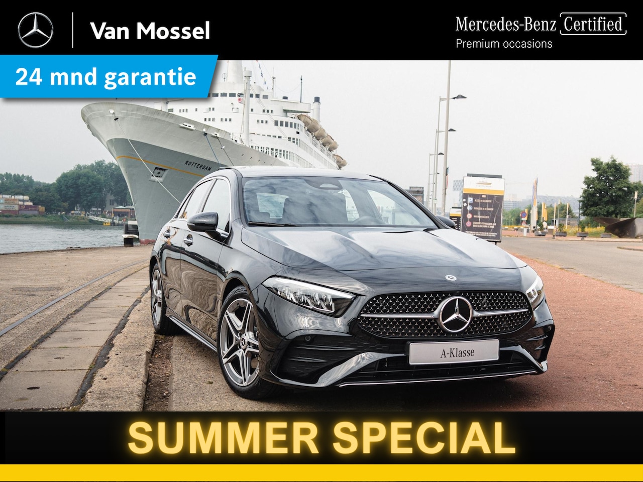 Mercedes-Benz A-klasse - 180 AMG Line /Panoramadak /Carplay /Achteruitrijcamera - AutoWereld.nl