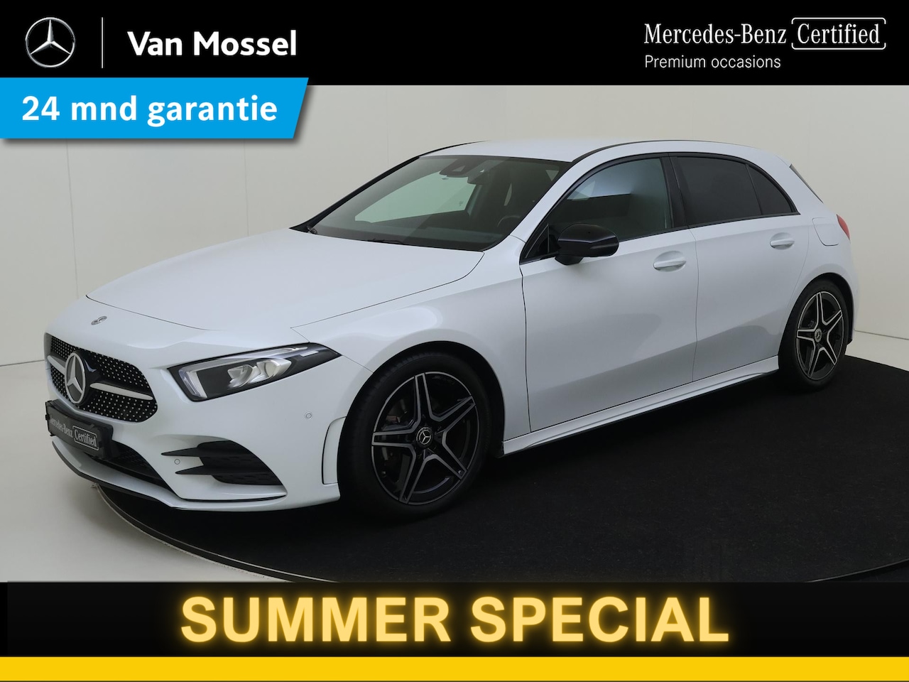 Mercedes-Benz A-klasse - 180 Business Solution AMG /Night pakket /Elek trekhaak /18 Inch - AutoWereld.nl