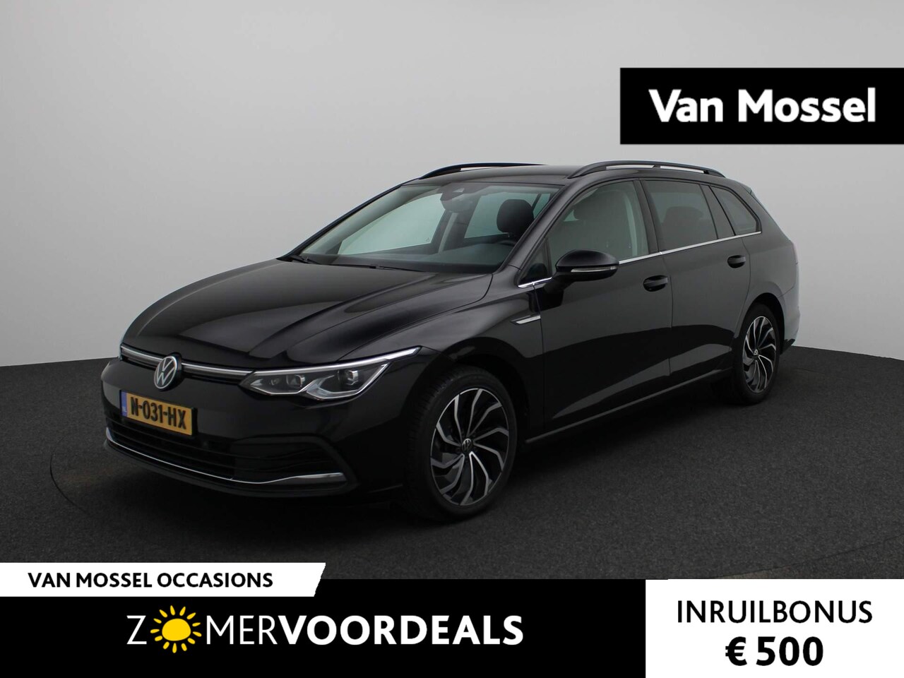 Volkswagen Golf Variant - 1.5 eTSI Style 150PK AUTOMAAT | Climate Control| Parkeersensoren | Lichtmetaalvelgen | - AutoWereld.nl