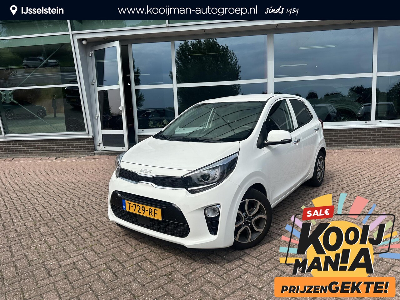 Kia Picanto - 1.0 DPi DynamicPlusLine | Nieuw geleverd | Navigatie | Keyless | Spraakbediening | Start/S - AutoWereld.nl