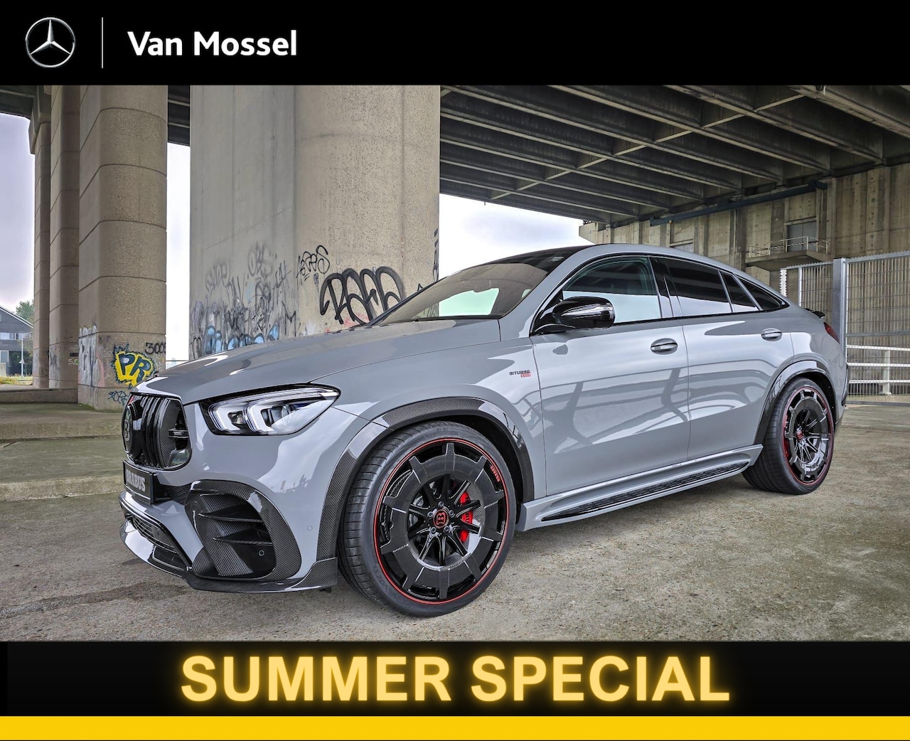 Mercedes-Benz GLE-Klasse Coupé - AMG 63 S 4MATIC+ / BRABUS ROCKET 900/ EINZELSTUCK/ 1 of 25/ 24 inch/ Direct available - AutoWereld.nl
