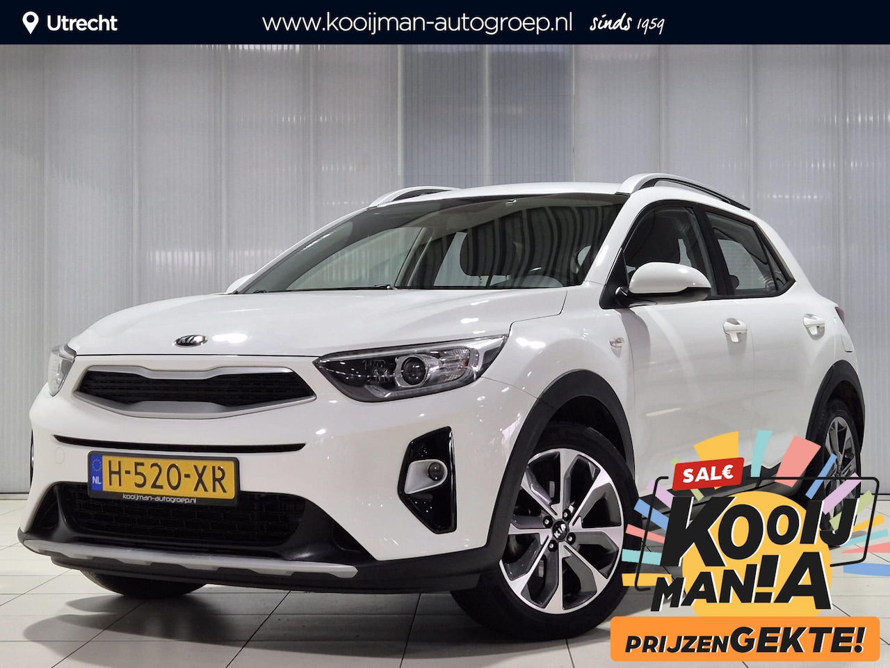 Kia Stonic - 1.0 T-GDi DynamicLine met Trekhaak, Apple Carplay/Android Auto, Navigatie, achteruitrijcam - AutoWereld.nl