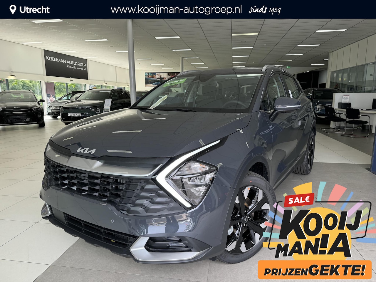 Kia Sportage - 1.6 T-GDi Plug-in Hybrid AWD DynamicLine 1.6 T-GDi Plug-in Hybrid AWD DynamicLine ,Geregistreerde voorraad auto , Geheel nieuw, Dir - AutoWereld.nl