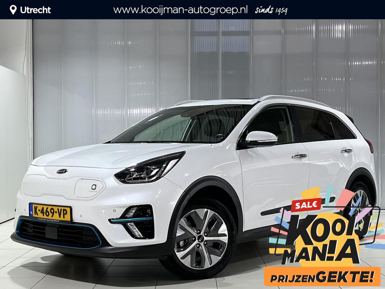 Kia e-Niro - ExecutiveLine 64 kWh BTW auto! Nederlandse auto met Schuif-/Kanteldak!, Parkeersensoren, S - AutoWereld.nl