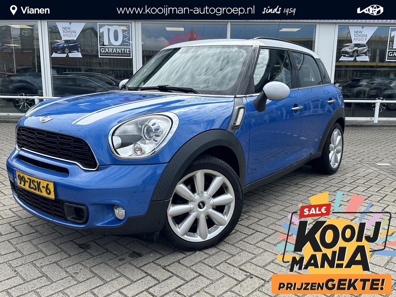 MINI Countryman - 1.6 Cooper S Chili Mini 1.6 Cooper S Chili , Parkeersensoren achter , Bluetooth telefoonvoorbereiding , 18" V - AutoWereld.nl