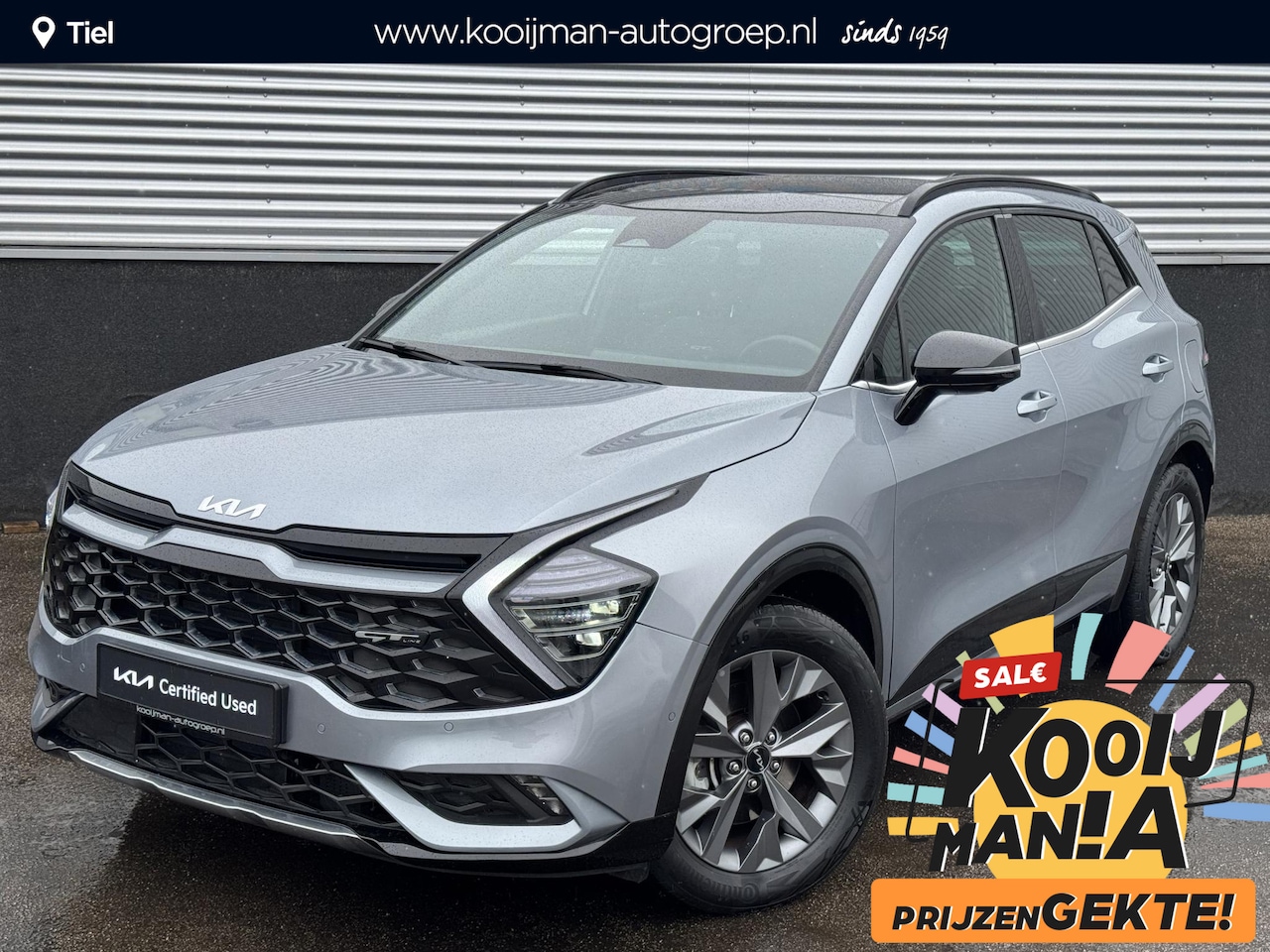 Kia Sportage - 1.6 T-GDi Hybrid GT-PlusLine Schuif/kanteldak, Navigatie, Seat memory, Herman/Kardon, Stoe - AutoWereld.nl