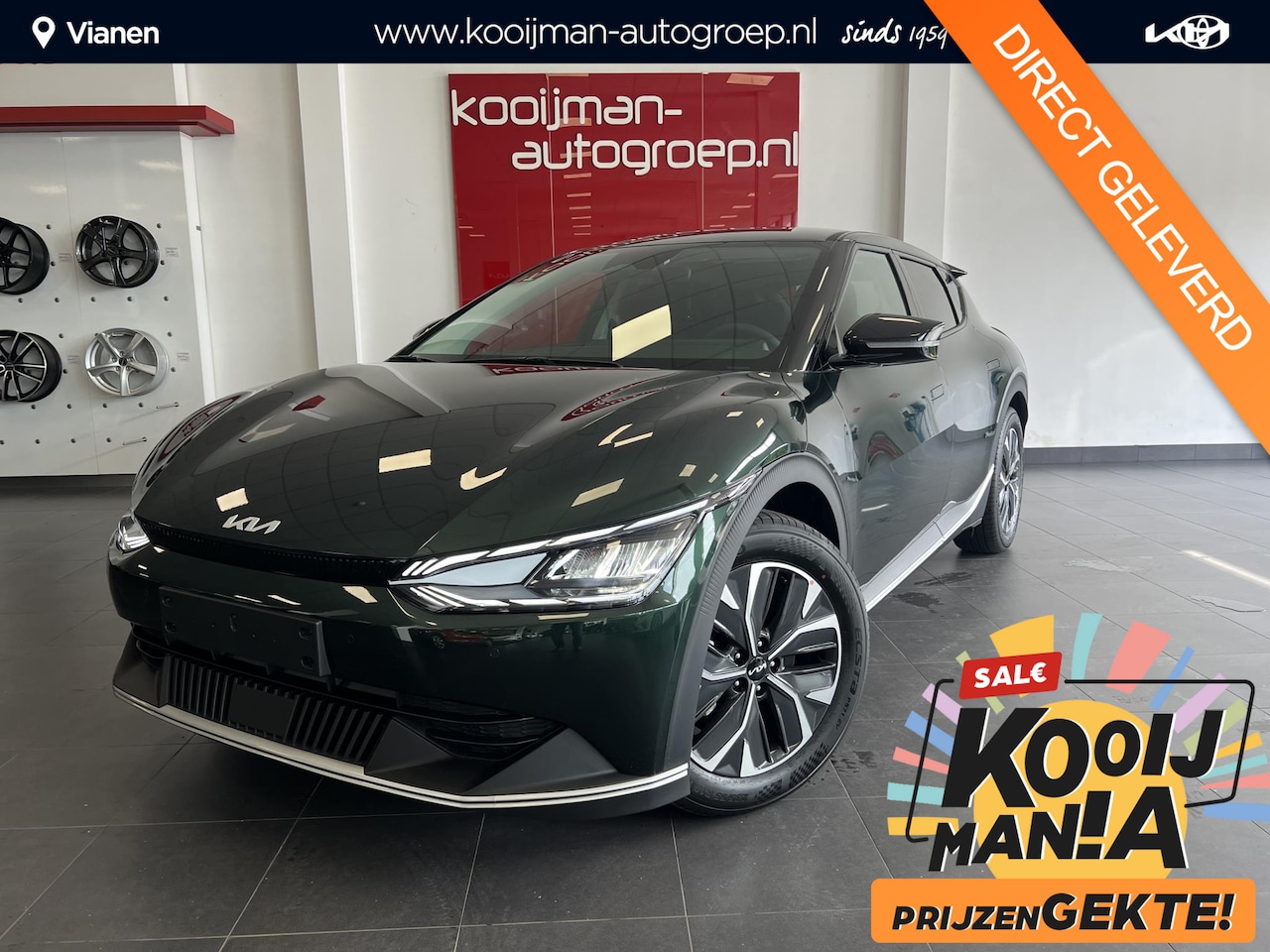 Kia EV6 - Air 58 kWh ,Nieuwe auto, Direct Leverbaar ! Inclusief Gratis Laadpaal!! - AutoWereld.nl