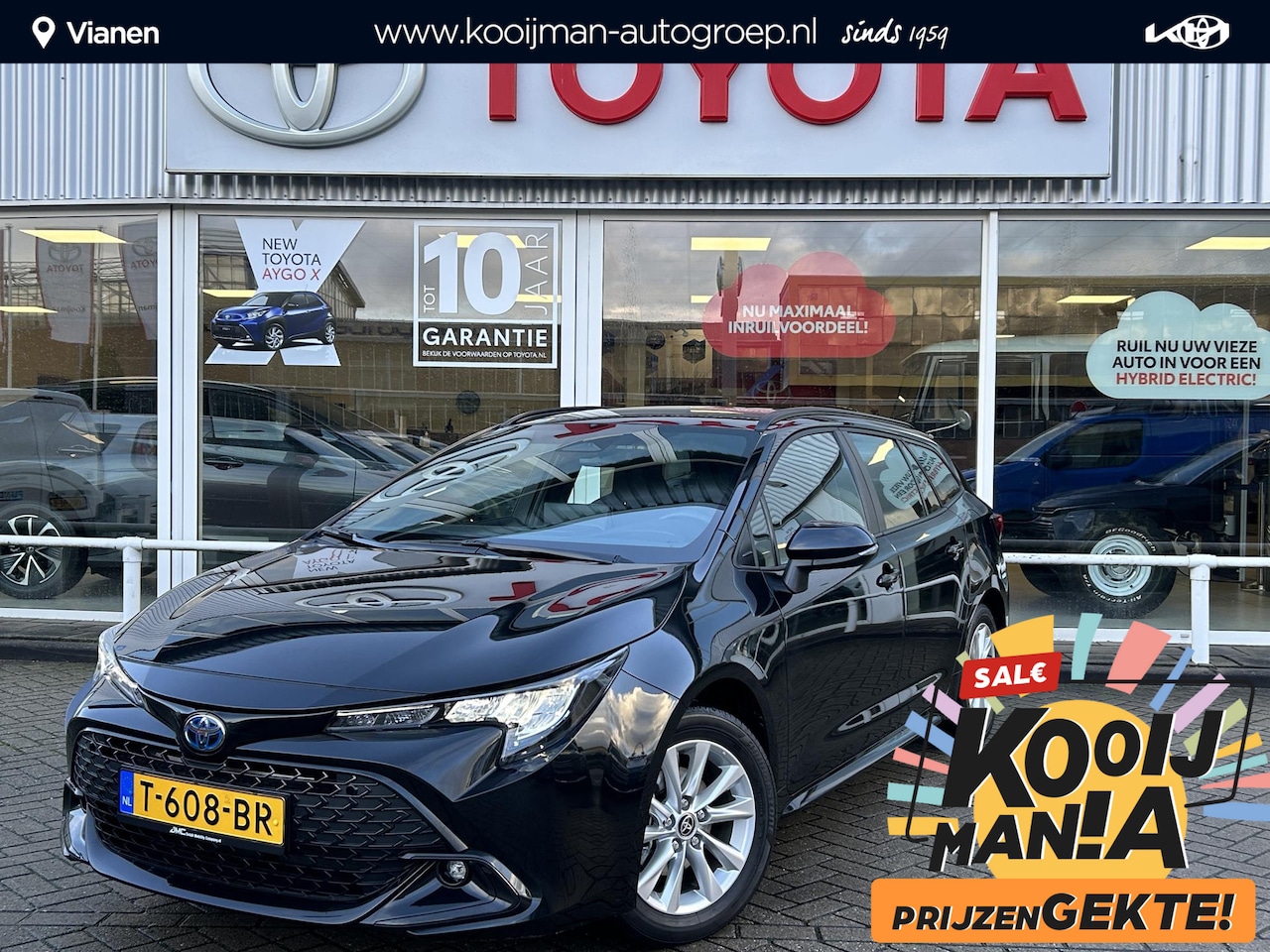 Toyota Corolla Touring Sports - Hybrid 140 Active DEMO! Vraag naar de beschikbaarheid voor deze auto. - AutoWereld.nl