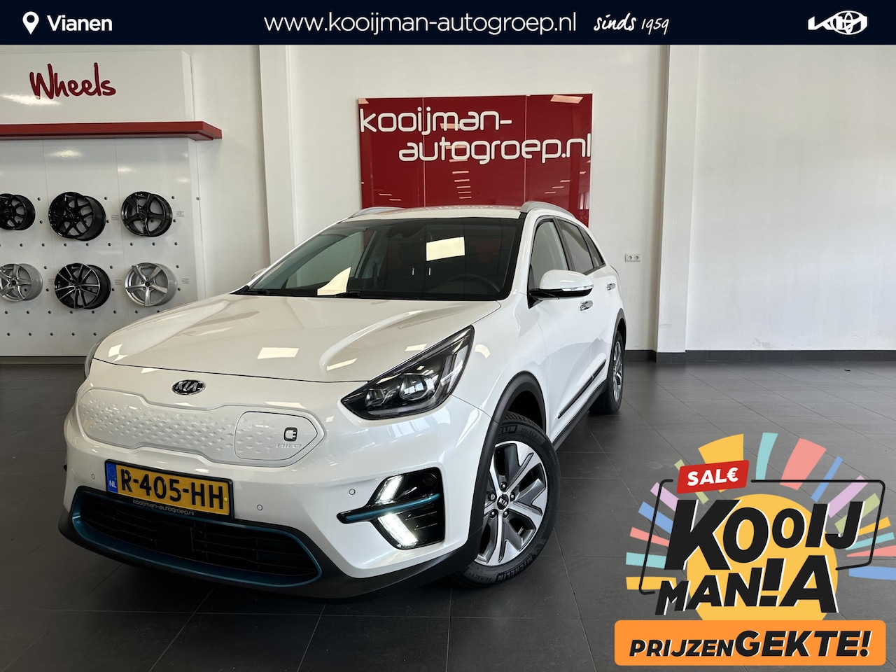 Kia e-Niro - DynamicLine 64 kWh DynamicLine 64 kWh , 8% bijtelling , BTW auto , Volledig leder , Stoel/stuurverwarming , F - AutoWereld.nl
