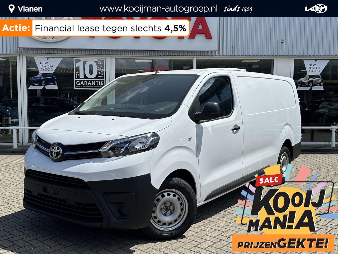 Toyota PROACE Long Worker - 2.0 D-4D Live €10.000 KORTING! 4.5% Financial lease actie! Koeltransport ombouw! Prijs EX. - AutoWereld.nl
