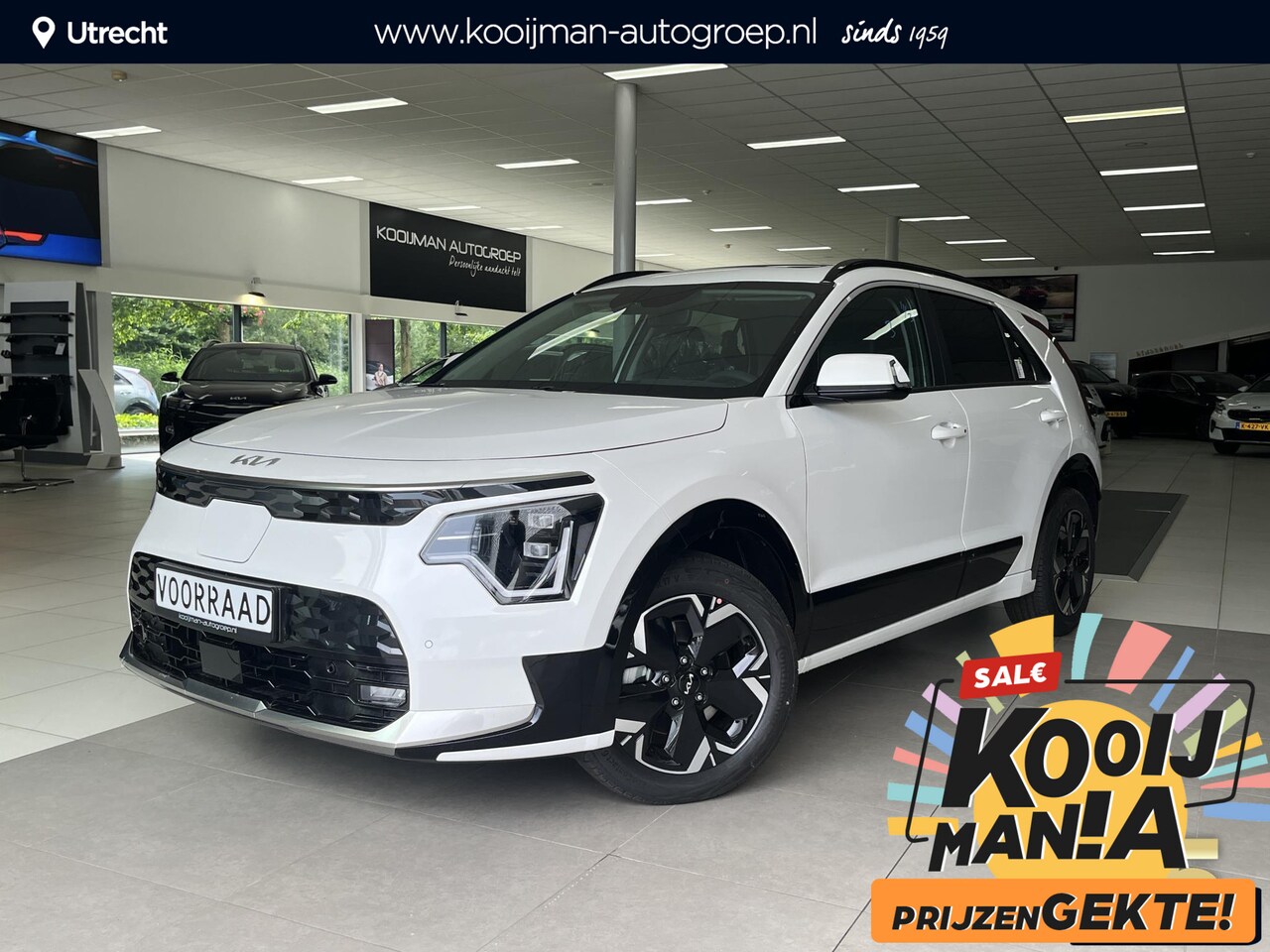 Kia Niro EV - DynamicLine 64.8kWh DynamicLine 64.8 kWh ,Geregistreerde voorraad auto, Geheel nieuw, Direct leverbaar. - AutoWereld.nl
