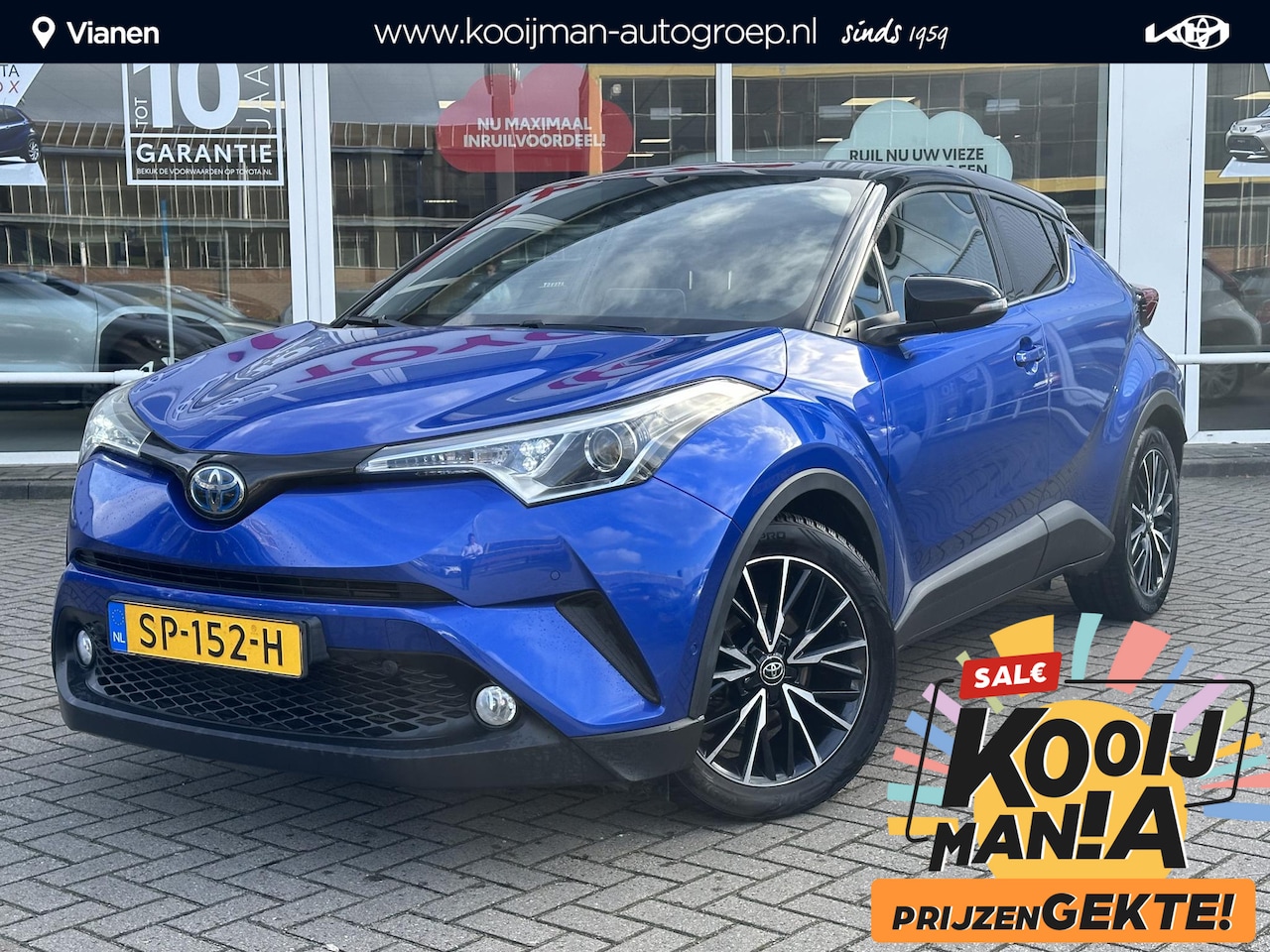 Toyota C-HR - 1.8 Hybrid Style + Trekhaak, NL Auto zeer netjes en luxe - AutoWereld.nl
