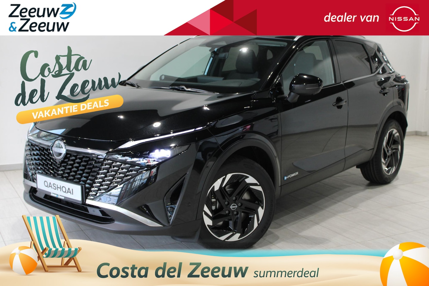 Nissan Qashqai - 1.5 e-Power N-Connecta | € 8.000,= VOORRAAD KORTING | COLD PACK | PANORAMADAK | NAVIGATIE - AutoWereld.nl