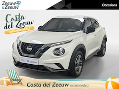 Nissan Juke - 1.0 DIG-T N-Connecta AUTOMAAT AIRCO NAVI CAMERA APPLE CARPLAY ANDROID AUTO HOGE INSTAP PAS