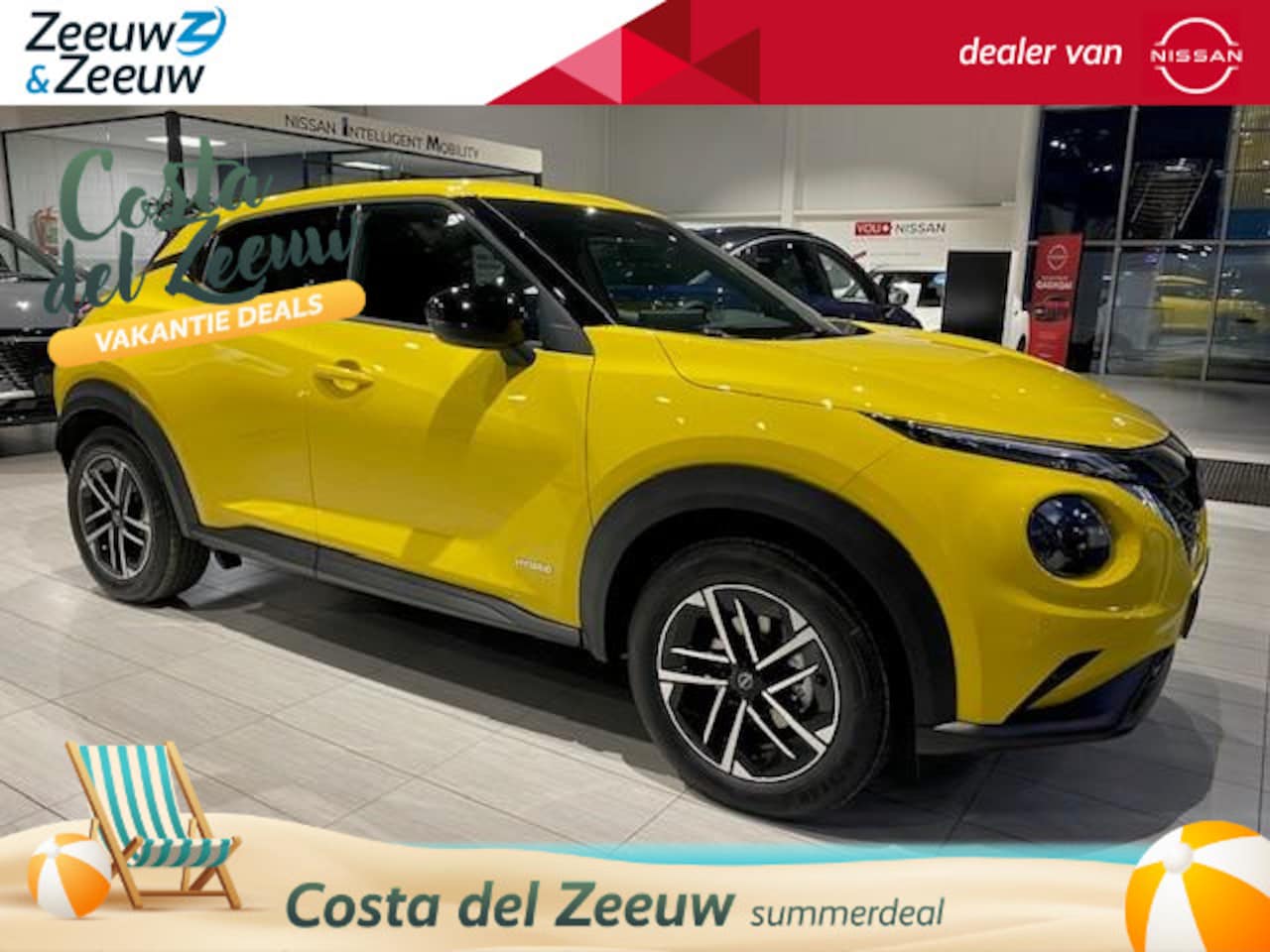 Nissan Juke - 1.6 Hybrid N-Connecta | € 7.000,= VOORRAAD KORTING| NAVIGATIE | - AutoWereld.nl