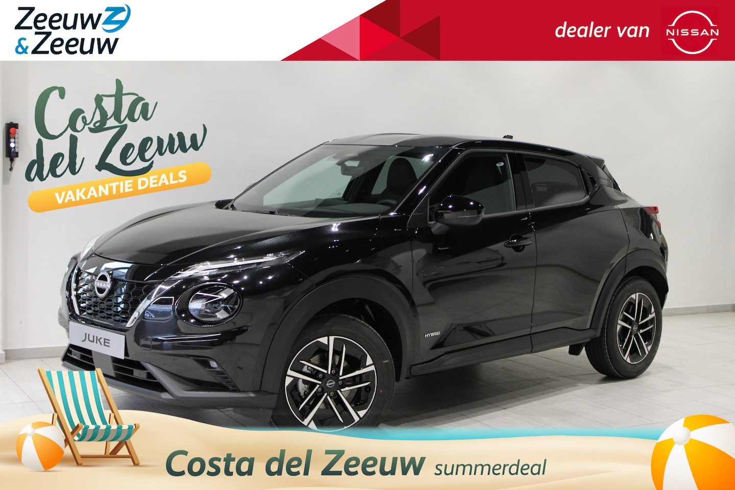 Nissan Juke - 1.6 Hybrid N-Connecta | € 7.000,= VOORRAAD KORTING |NAVIGATIE | - AutoWereld.nl