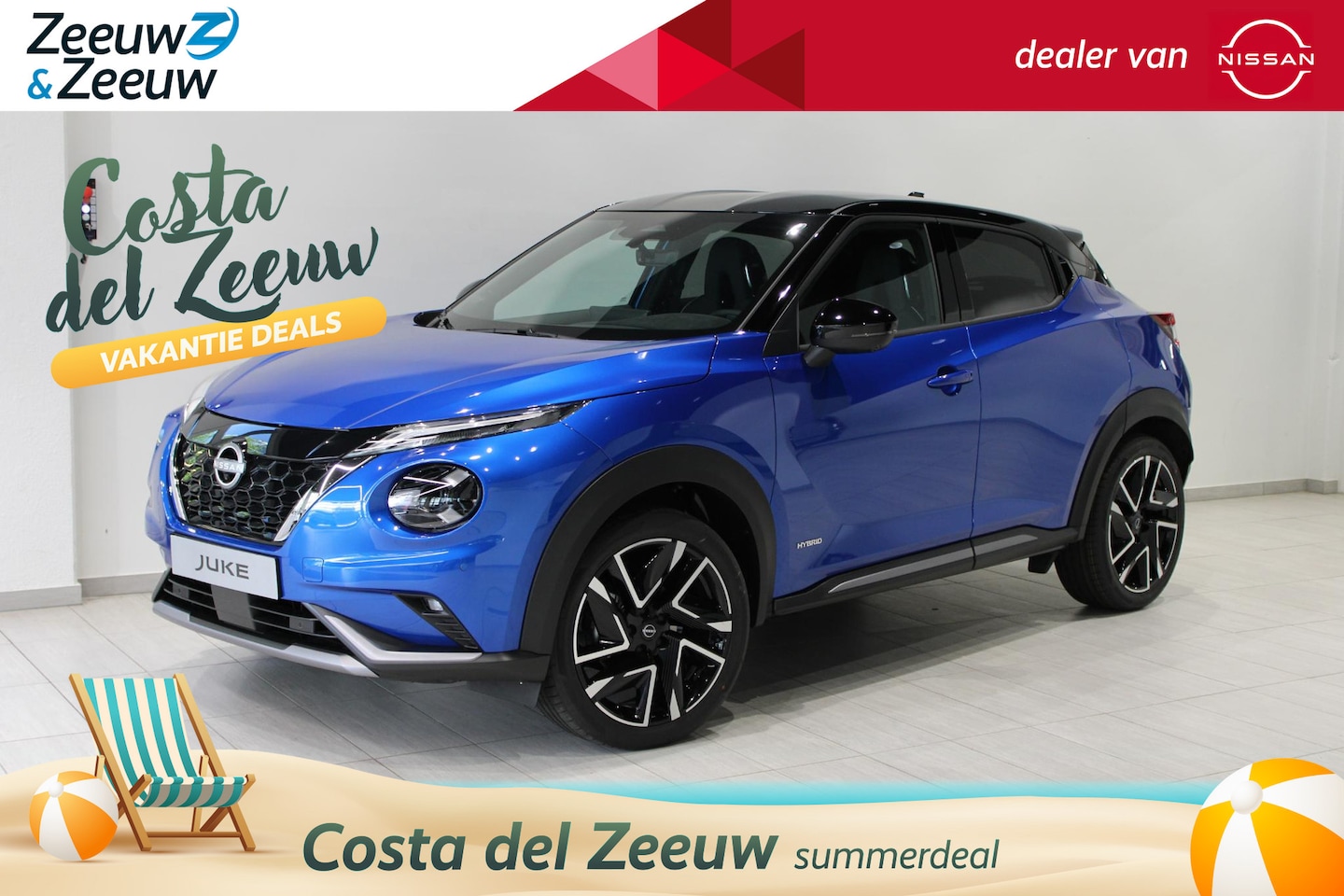 Nissan Juke - 1.6 Hybrid N-Design | COLD PACK | TECHNOLOGY PACK | INTERIOR PACK PLUS MIDNIGHT BLACK | € - AutoWereld.nl