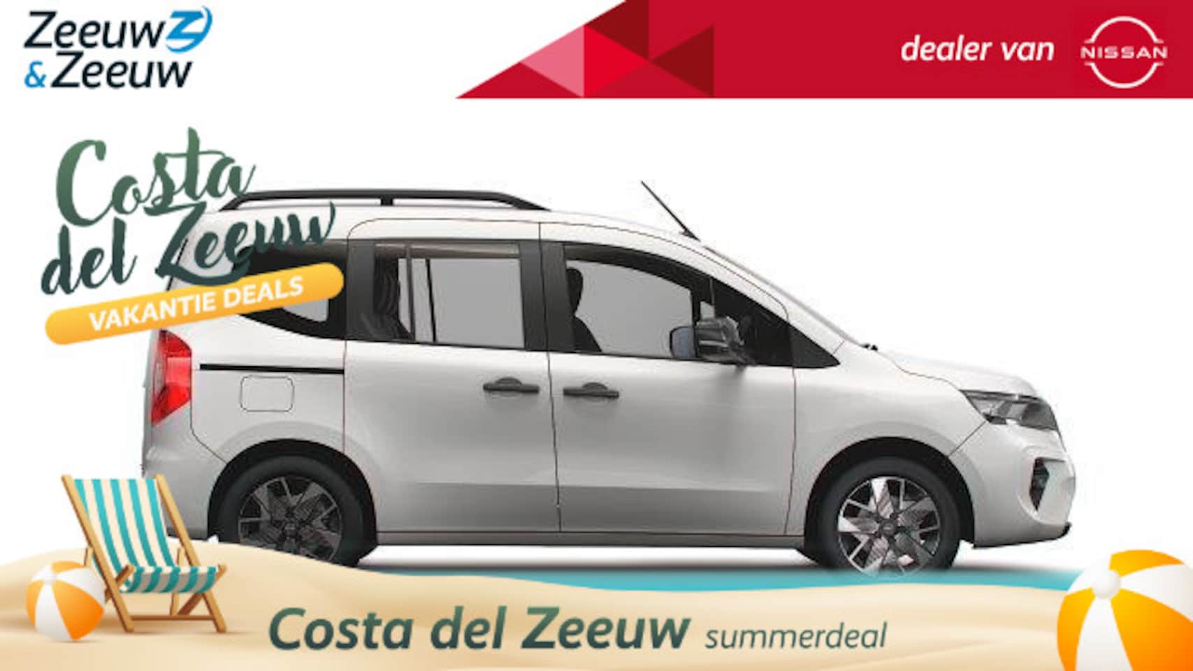 Nissan Townstar Evalia - Tekna 7 ZITS L2 45 kWh | 100% ELECTRISCHE 7 ZITTER | - AutoWereld.nl