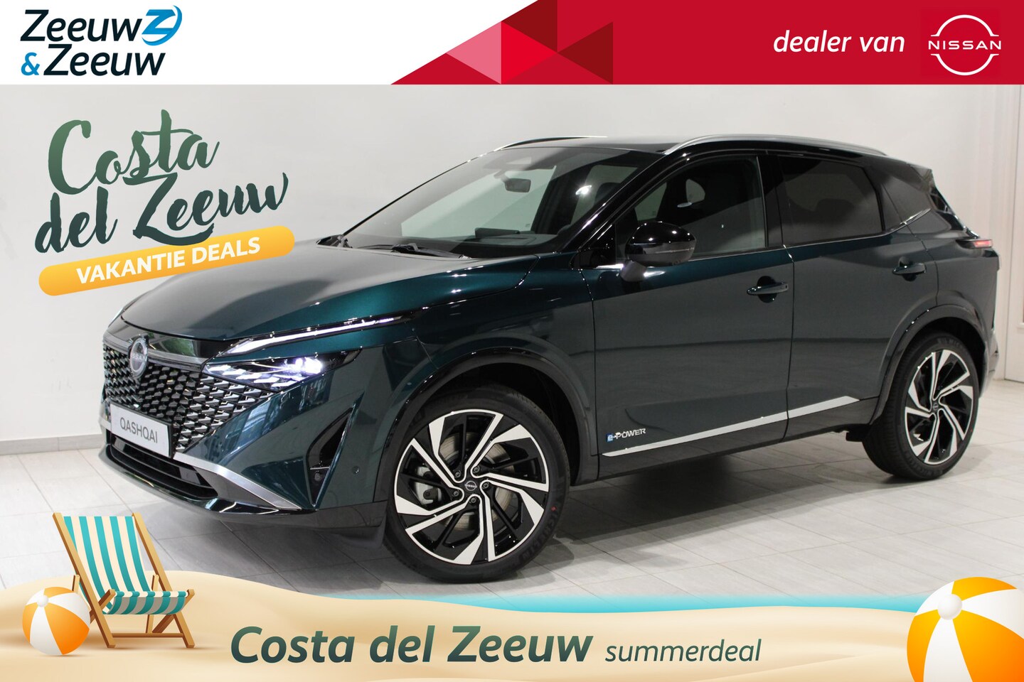 Nissan Qashqai - 1.5 e-Power Tekna Plus | € 7.000 BESTEL KORTING | FULL OPTION | - AutoWereld.nl