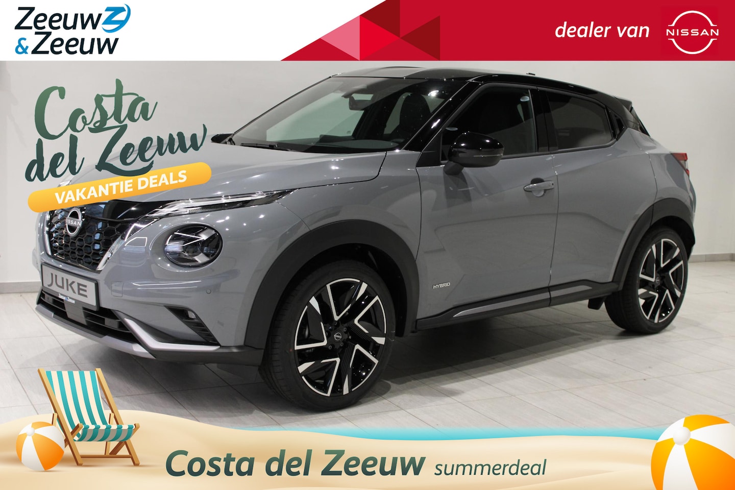 Nissan Juke - 1.6 Hybrid N-Design | € 7000,= VOORRAAD KORTING | TECHNOLOGY PACK | COLD PACK LIGHT | - AutoWereld.nl