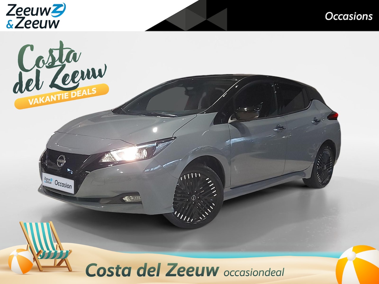 Nissan LEAF - e+ N-Connecta 62 kWh *Automaat*Navi+360Camera*Climate*Parkeersensoren*LM.Velgen*Dealer Ond - AutoWereld.nl