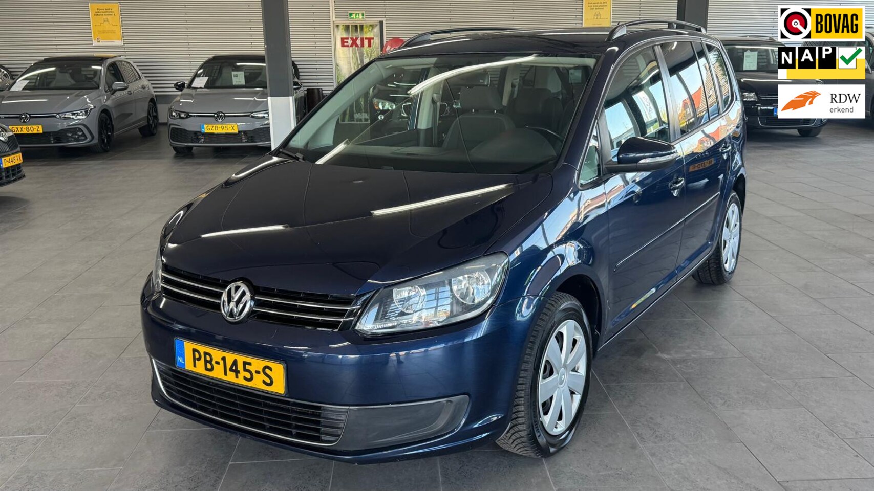 Volkswagen Touran - 1.2 TSI Comfortline BlueMotion 7p. Clima cruise controle elektrische pakket parkeersensore - AutoWereld.nl