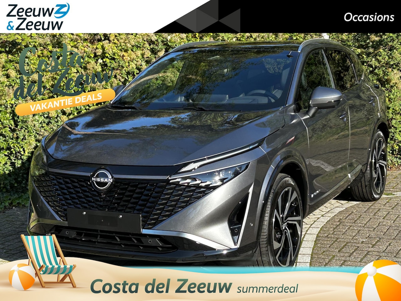 Nissan Qashqai - 1.5 e-Power Tekna Plus DE GRONDIG VERNIEUWDE NISSAN QASHQAI (2025)! NU MET 8000,- VOORRAAD - AutoWereld.nl