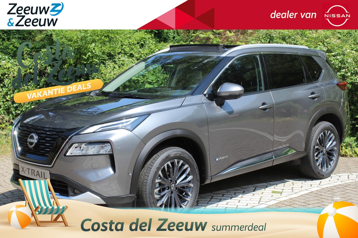 Nissan X-Trail - 1.5 e-Power Tekna | € 10000.- korting | full option | automaat | leer | stoel, stuur & voo - AutoWereld.nl
