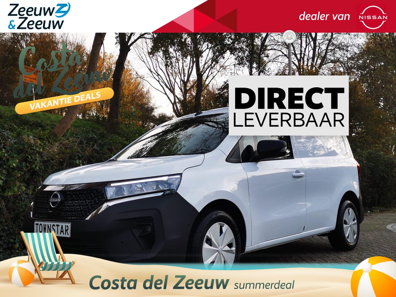 Nissan Townstar - N-Connecta L1 45 kWh | 22% KORTING | Apple car/Android auto| LAADVERMOGEN 612KG | AANHANGE - AutoWereld.nl