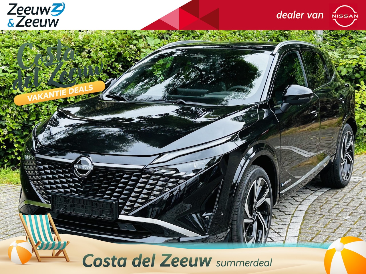 Nissan Qashqai - 1.5 e-Power Acenta De grondig vernieuwde Nissan Qashqai (2025)! nu te bestellen  met 3000, - AutoWereld.nl