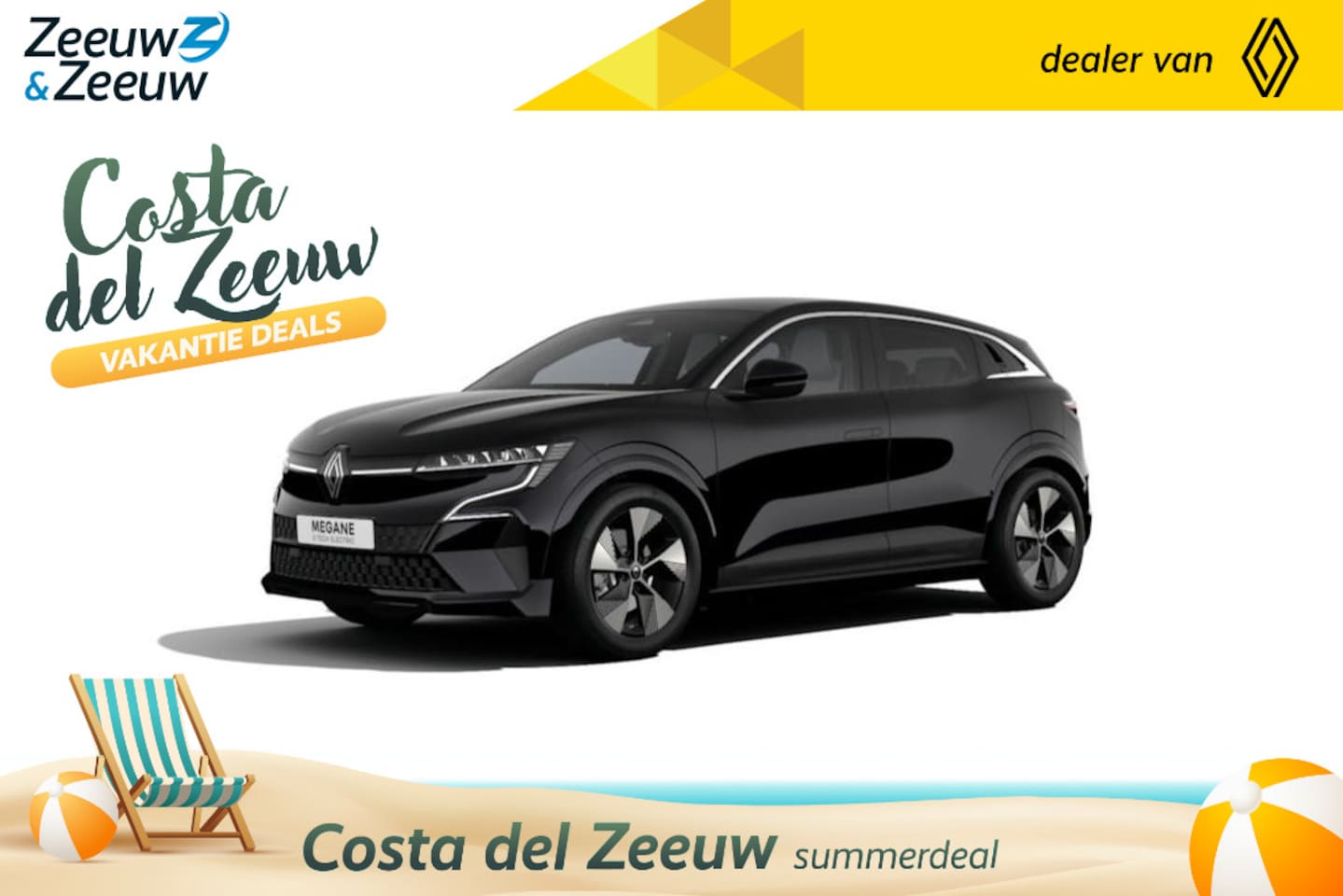 Renault Mégane E-Tech - comfort range techno 60 kWh MY25 | 1x uit voorraad leverbaar | Profiteer nu van €1000,- vo - AutoWereld.nl