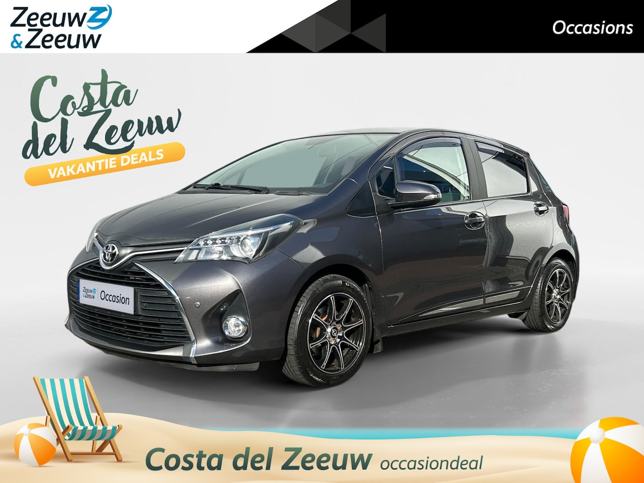Toyota Yaris - 1.0 VVT-i Aspiration | Parkeersensoren | Cruise Control | Climate Control | Bluetooth | Na - AutoWereld.nl