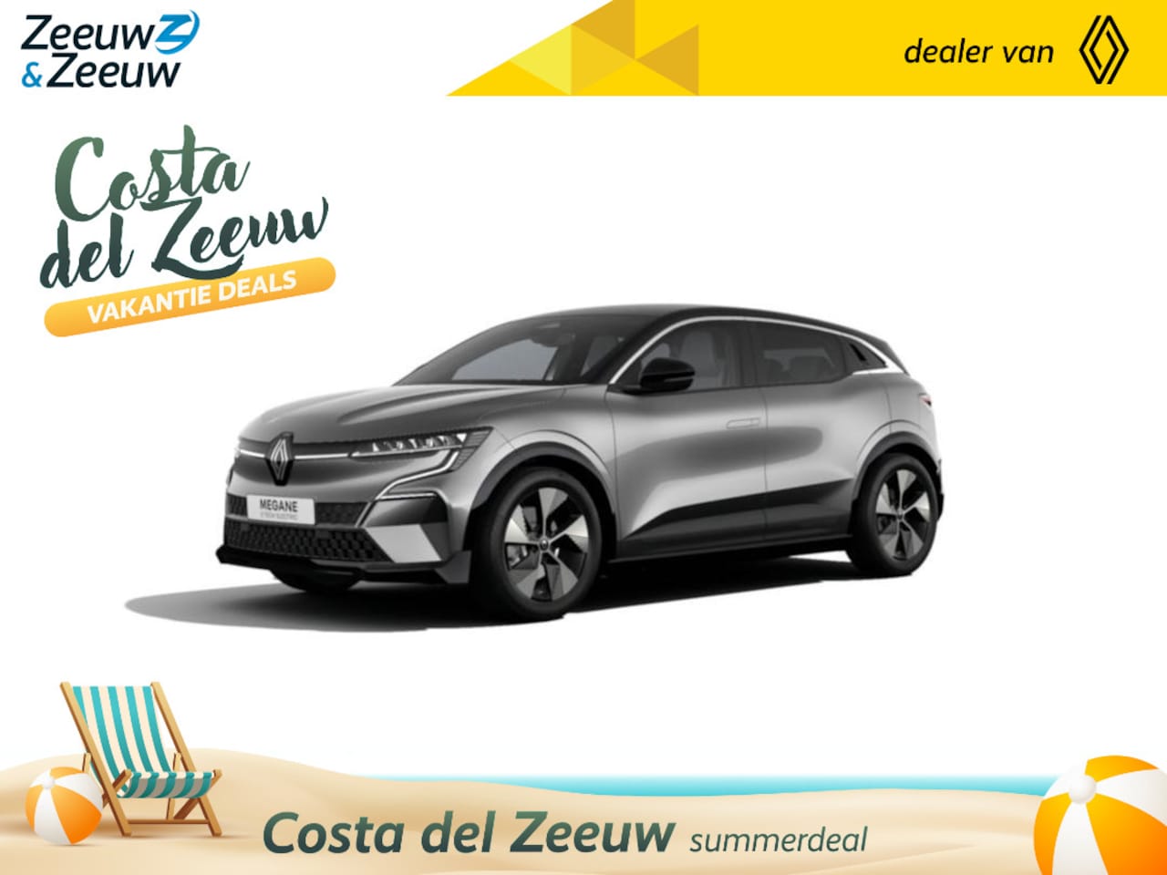 Renault Mégane E-Tech - comfort range techno 60 kWh MY25 | 3x uit voorraad leverbaar | Profiteer nu van €1000,- vo - AutoWereld.nl