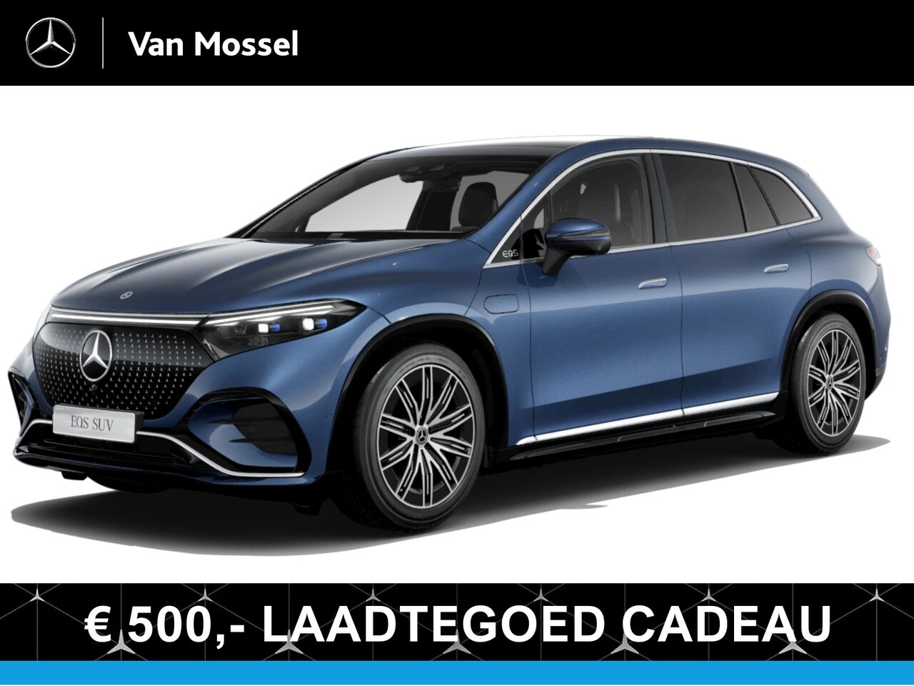 Mercedes-Benz EQS SUV - 450 4MATIC AMG Line / Stoelverwarming / Stoelventilatie / 360Graden-Camera / Panaroma-schu - AutoWereld.nl