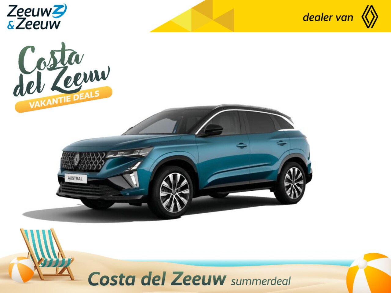 Renault Austral - E-Tech full hybrid 200 Techno Nieuw model | Nu te bestellen met € 1000,- korting | Financi - AutoWereld.nl