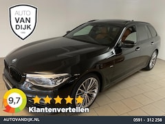 BMW 5-serie Touring - 520d High Executive AUTOMAAT PANO AIRCO NAVI CRUISE BLUETOOTH HEAD UP DISPLAY LEER TREKHAA