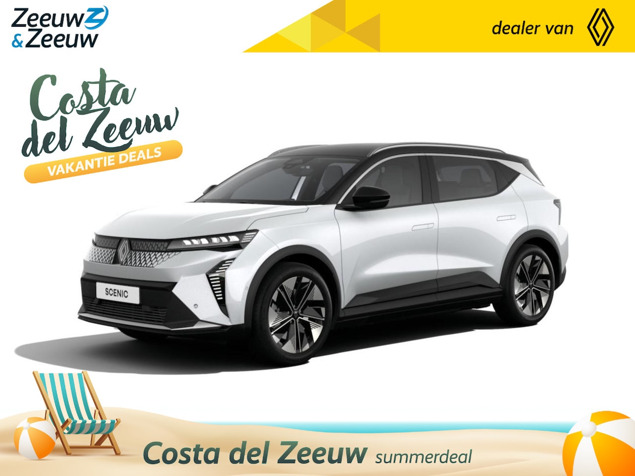 Renault Scenic E-Tech - EV87 long range techno | Nu 3x uit voorraad leverbaar met €2.000,- EXTRA Zeeuw & Zeeuw voo - AutoWereld.nl
