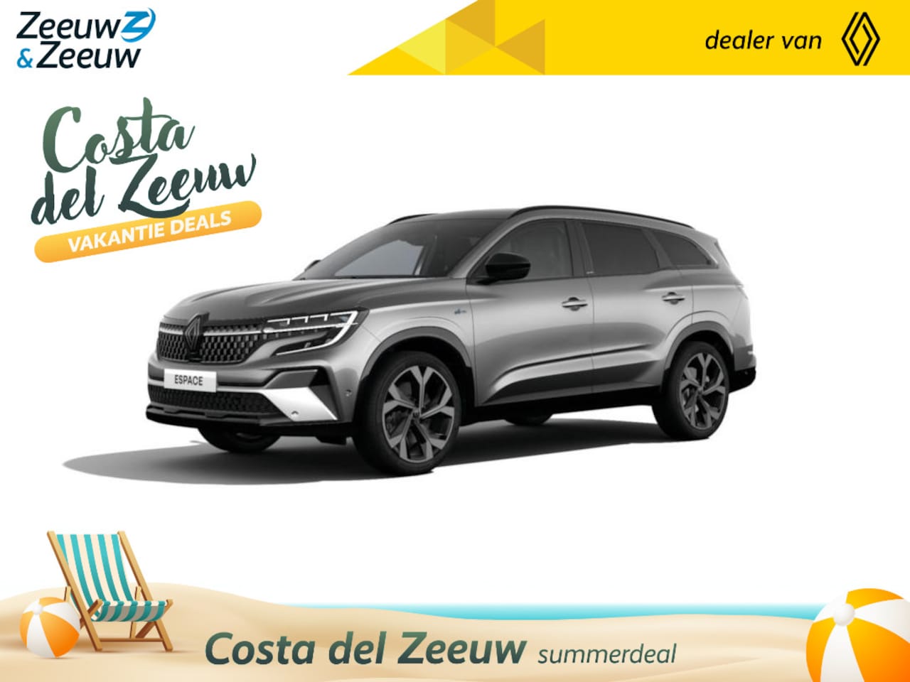 Renault Espace - E-Tech full hybrid 200 esprit Alpine 7p. | Nu 5x uit voorraad leverbaar met €2.000,- EXTRA - AutoWereld.nl