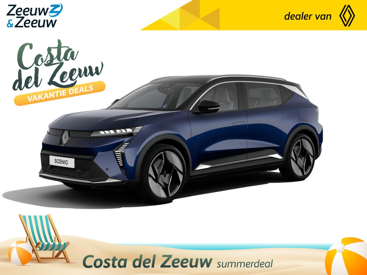 Renault Scenic E-Tech - EV87 long range iconic | Nu 1x uit voorraad leverbaar met €2.000,- EXTRA Zeeuw & Zeeuw voo - AutoWereld.nl
