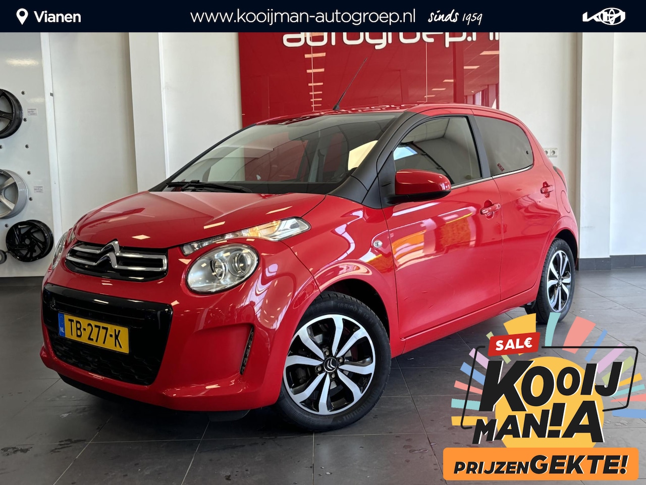 Citroën C1 - 1.0 e-VTi Shine 1.0 e-VTi Shine - AutoWereld.nl