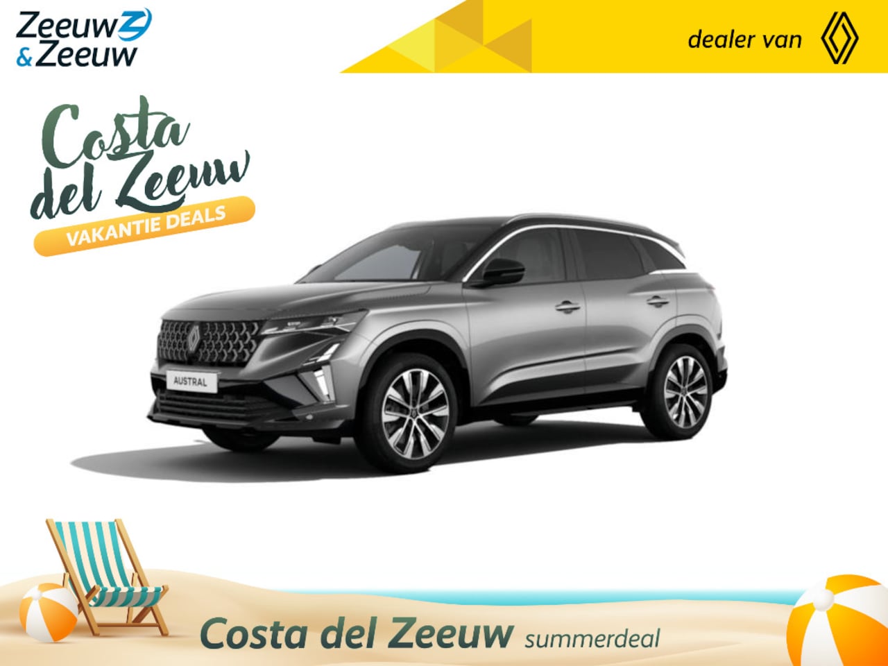 Renault Austral - E-Tech full hybrid 200 Techno Nieuw model | Nu te bestellen met € 1000,- korting | Financi - AutoWereld.nl