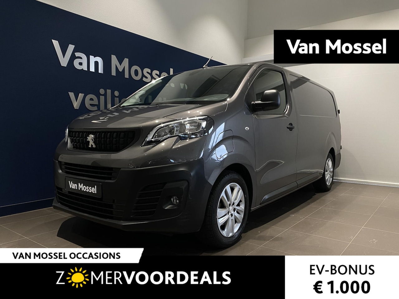 Peugeot e-Expert - Long Premium 50 kWh | Navigatie | Parkeersensoren achter | Lichtmetalen velgen - AutoWereld.nl