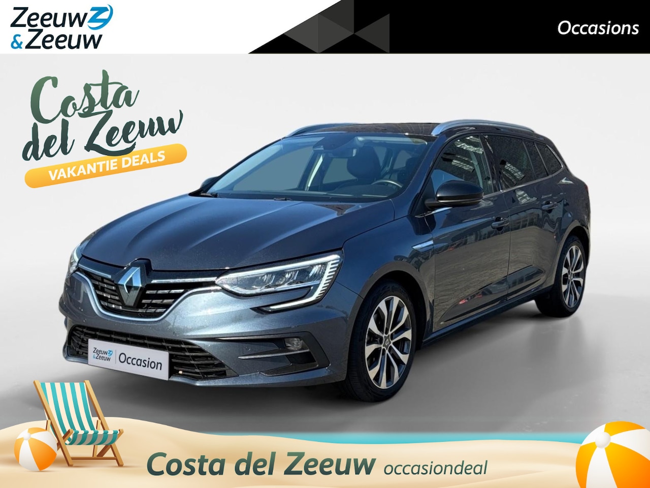 Renault Mégane Estate - 140PK TCe Techno Automaat | 9,3" Navi | Camera | Cruise Control | Climate Control | Full L - AutoWereld.nl