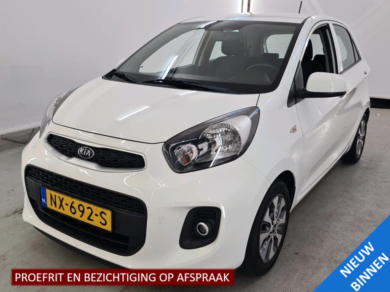 Kia Picanto - 1.0 CVVT EconomyPlusLine Navi | Camera | Airco | LMV | Start/Stop | NL-Auto | Volledig Ond - AutoWereld.nl